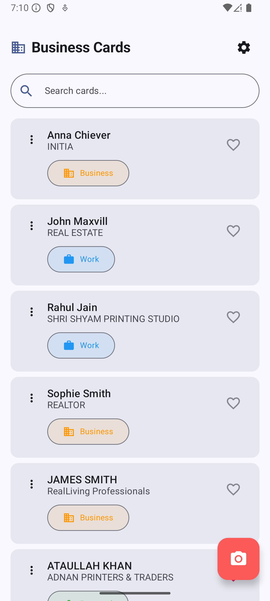 ScanCard screenshot 1