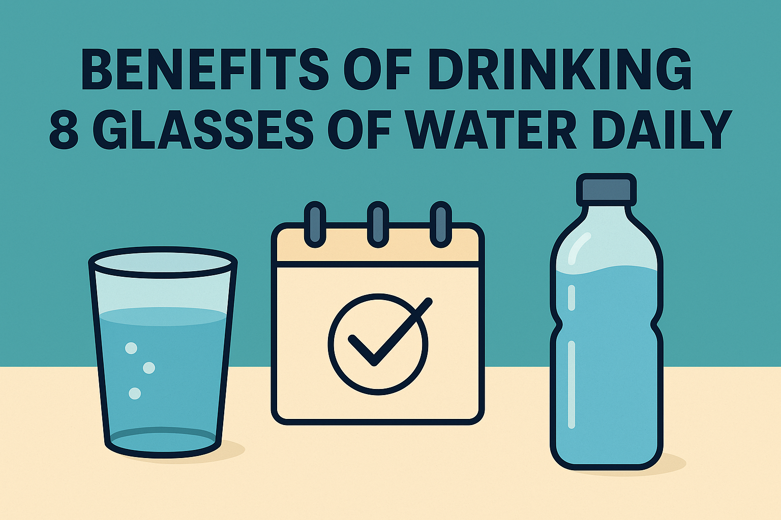 Why You Should Drink 8 Glasses of Water a Day