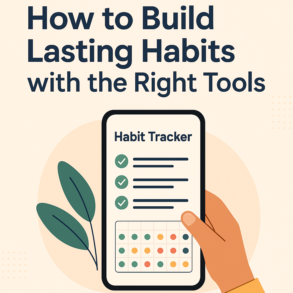 How to Build Lasting Habits with the Right Tools